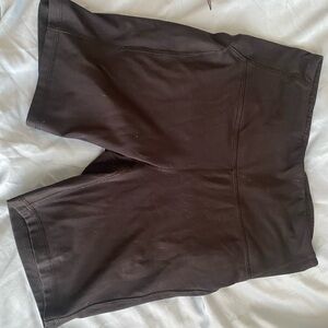 Black biker shorts